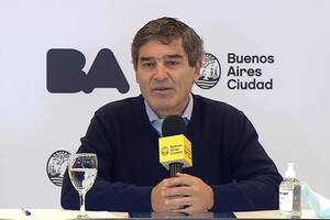 Fernán Quirós da el reporte de casos en la ciudad de Buenos Aires