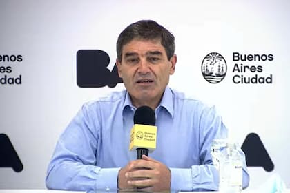 El ministro de Salud porteño, Fernán Quirós