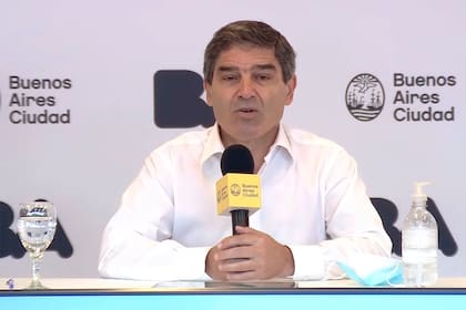 Fernán Quirós se refirió al aumento de casos de sarampión en la Ciudad y el conurbano bonaerense.