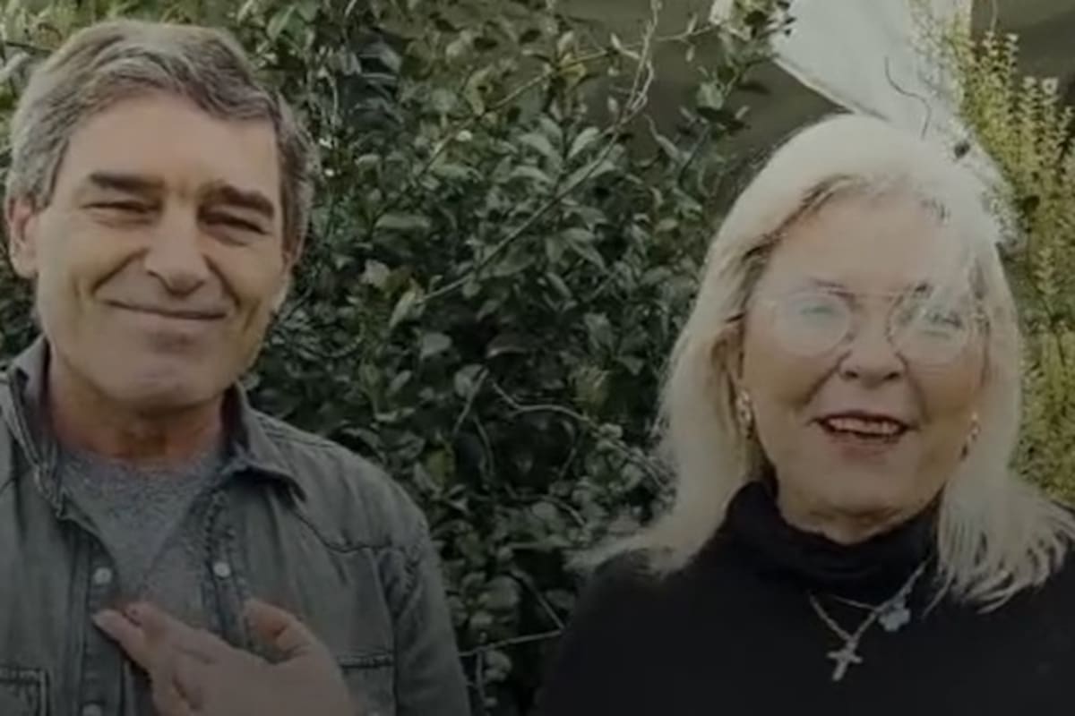 Fernán Quirós y Elisa Carrió