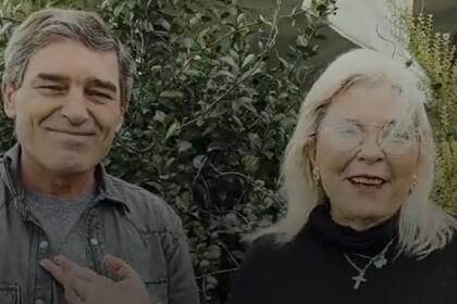 Fernán Quirós y Elisa Carrió