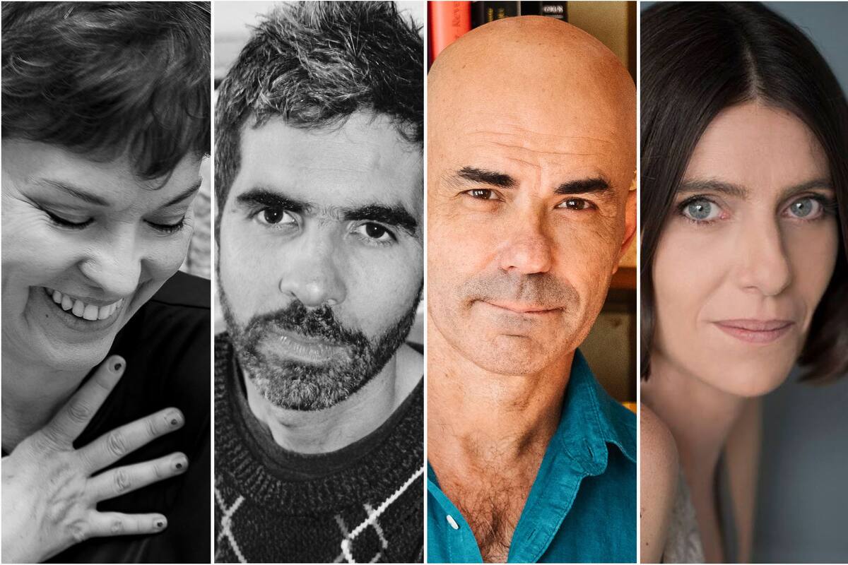 Fernanda García Lao, Mariano Quirós, Eduardo Sacheri y Raquel Cané, algunos de los autores que participan del libro de crónicas de Malvinas con el que Conabip celebra su 152° aniversario