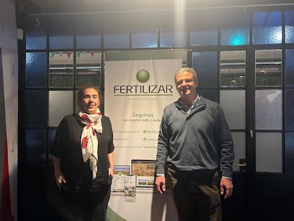 Fernanda González San Juan y Roberto Rotondaro