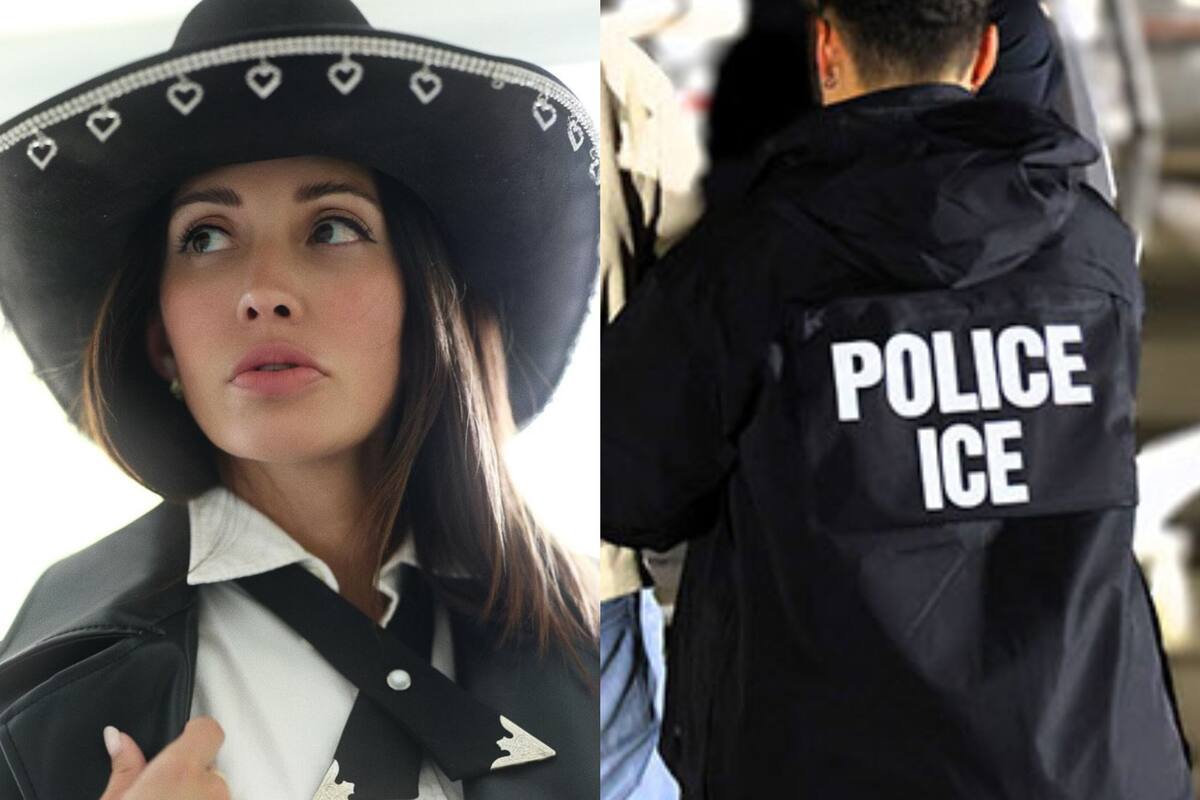 Fernanda Romero fue arrestada en 2010 por cometer fraude matrimonial (Instagram/@fernandaromeroo) (Facebook/Immigration And Customs Enforcement)