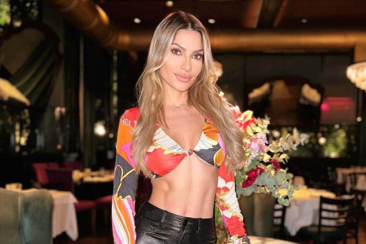 Fernanda Sosa dejó a todos mudos al revelar cuánto le salió en dólares el vestido que llevó a la foto del Bailando: “Es de Swarovski”