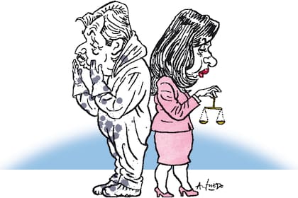 Fernández ajusta, Cristina hace su trabajo en la Justicia