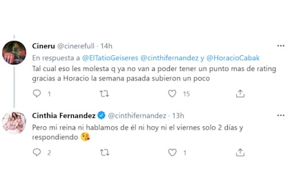 Fernández aseguró que "no habla de él" en el programa Los ángeles de la mañana