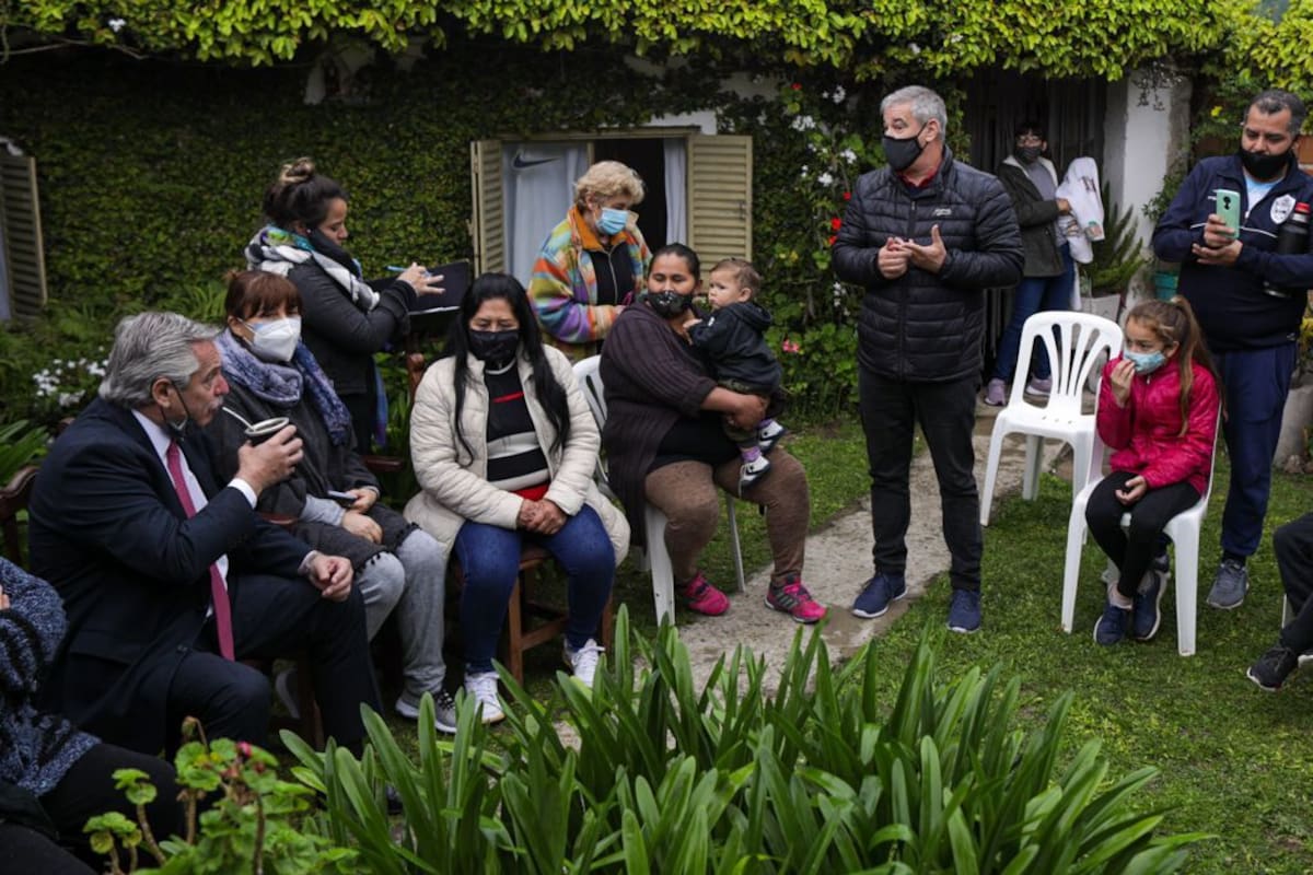 Fernández hoy en Ensenada