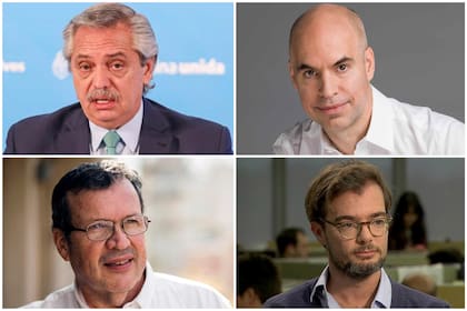 Fernández, Larreta, Bauer y Avogadro
