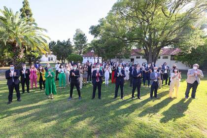 Fernández recibió en Olivos a los diputados oficialistas