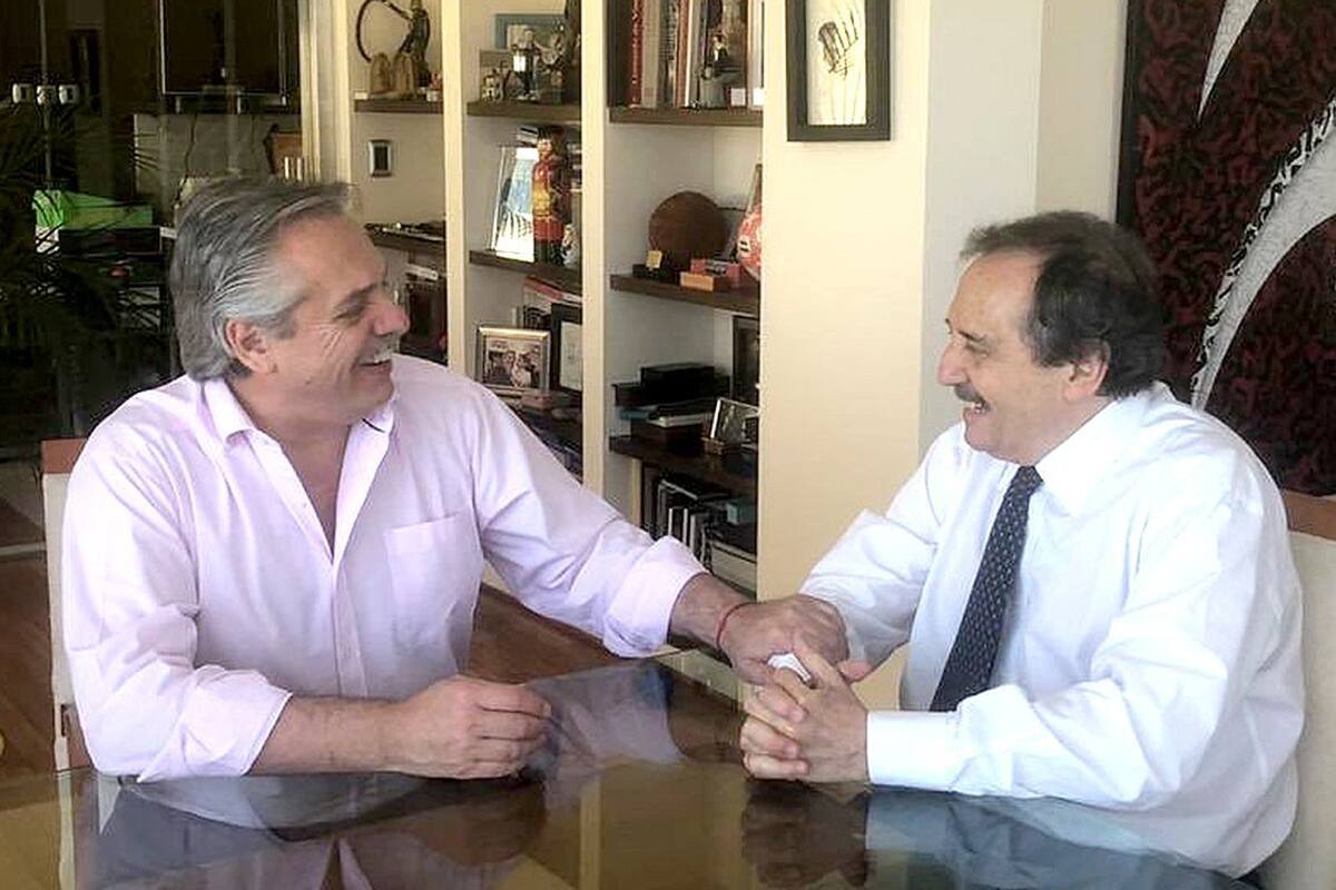Fernández y Alfonsín se reunieron en noviembre