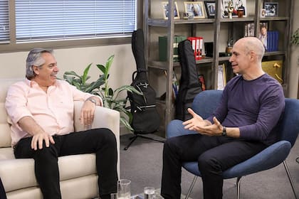 Fernández y Larreta evitaron elevar el tono de las diferencias