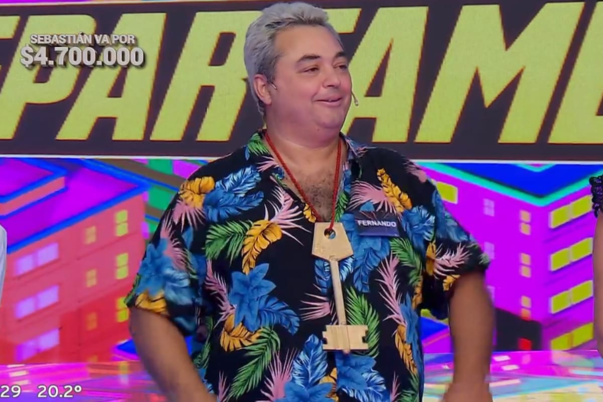 Fernando asustó a Guido Kazcka por un gesto durante el programa de Los 8 escalones