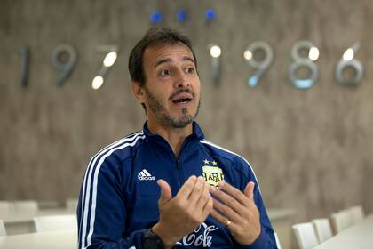 Fernando Batista, entrenador del seleccionado olímpico