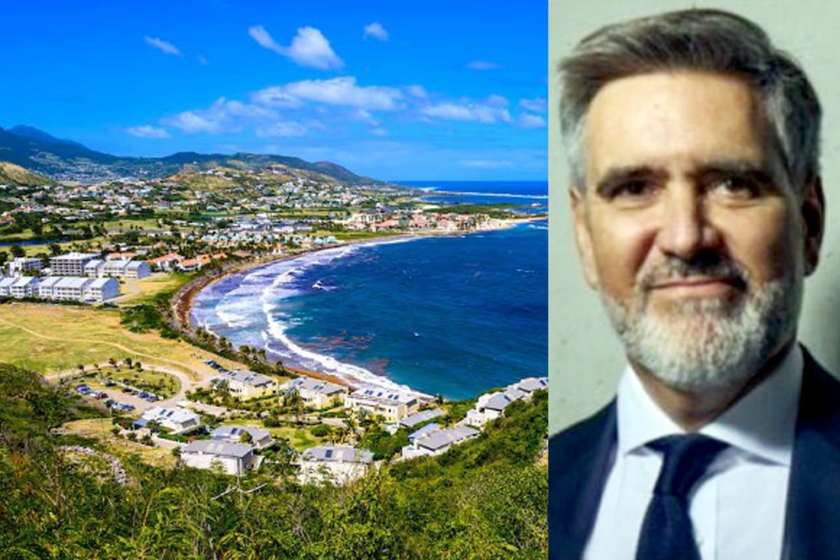Fernando Brun y otros cuatro funcionarios estuvieron en la isla de San Cristóbal y Nieves entre el 29 de septiembre y el 3 de octubre