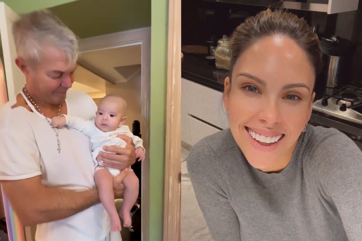 Fernando Burlando apareció con una remera con agujeros y Barby Franco reveló el motivo por el que la usa