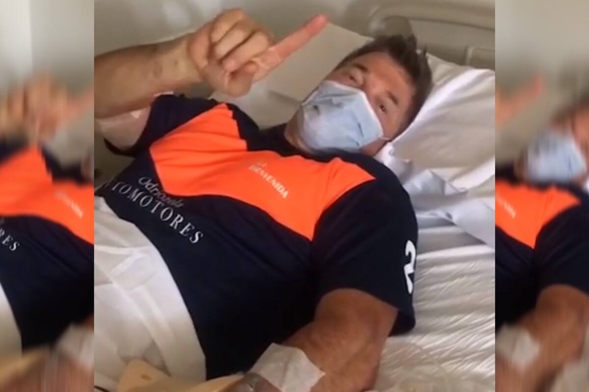 Fernando Burlando llevó tranquilidad tras su accidente