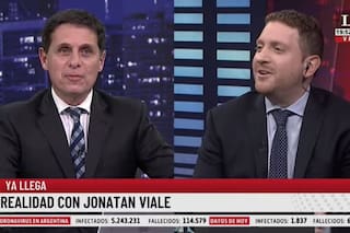 La reacción de Jony Viale al enterarse en el pase que Feinmann no estaba
