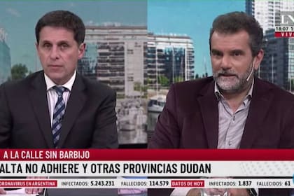 Fernando Carnota y Paulino Rodrigues hablaron sobre los anuncios del Gobierno de la flexibilización de restricciones contra la pandemia de coronavirus