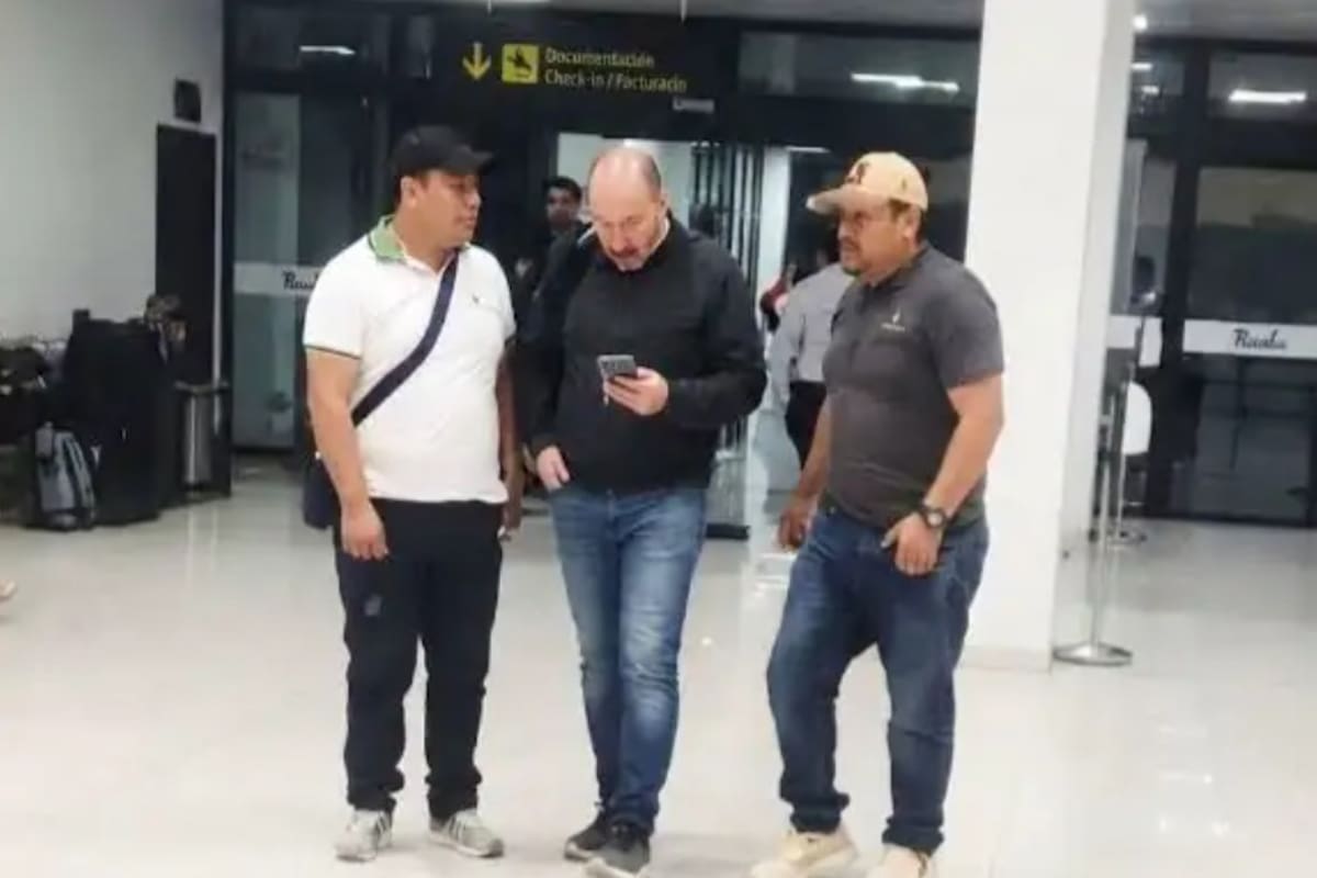Fernando Cerimedo, detenido en Bolivia
