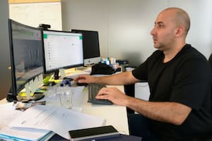Fernando Cerimedo, quien trabaja para Javier Milei en la estrategia de redes