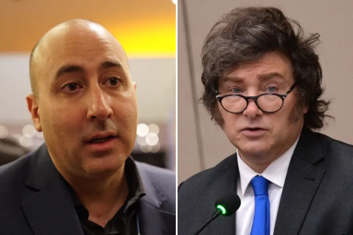 Fernando Cerimedo y Javier Milei