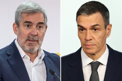 Fernando Clavijo y Pedro Sánchez