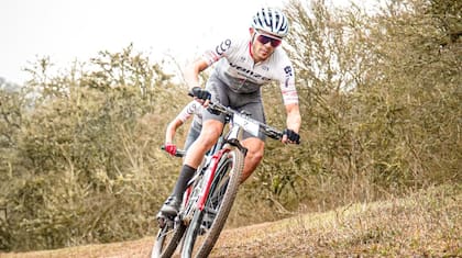 Fernando Contreras ganó una histórica medalla de oro en mountain bike (Instagram)