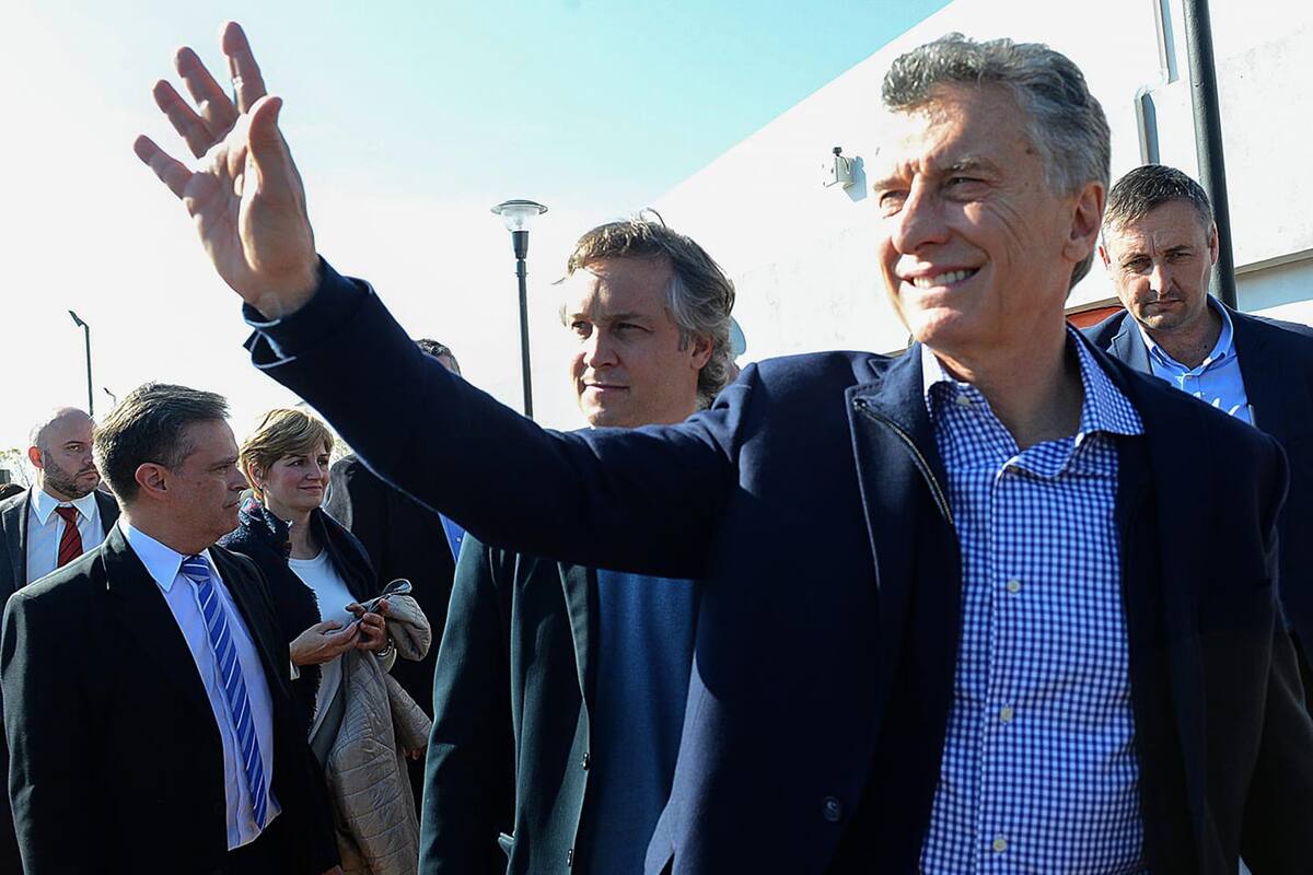 Fernando De Andreis y Mauricio Macri