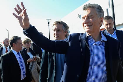 Fernando De Andreis y Mauricio Macri