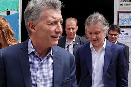 Fernando De Andreis y Mauricio Macri