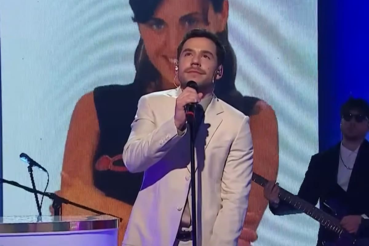 Fernando Dente le brindó un sentido homenaje a Silvina Luna (Captura video)