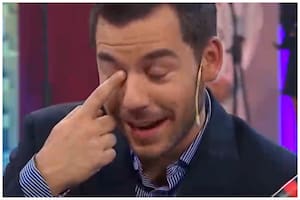Fernando Dente se quebró al aire al escuchar a Karina La Princesita cantar en vivo: “Me está matando”
