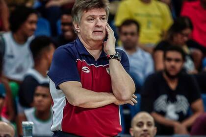 Fernando Duró, entrenador de Venezuela.