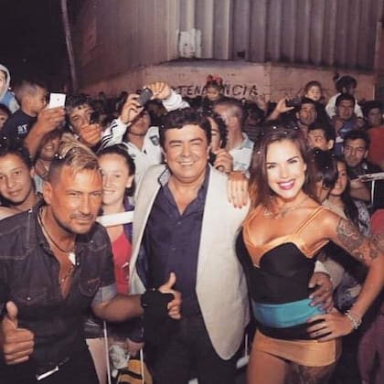Fernando Espinoza, intendente de La Matanza, y Sofía Clerici, la modelo investigada en la causa contra Martín Insaurralde por enriquecimiento ilícito