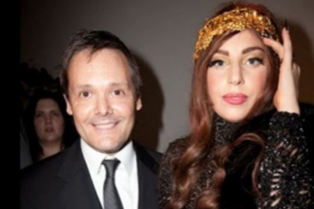 Fernando Farré y su debilidad por sacarse fotos con los famosos. En la imagen, junto a Lady Gaga