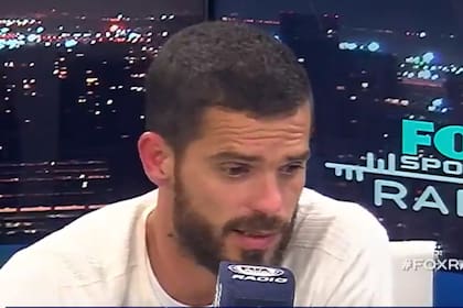 Fernando Gago, en los estudios de FoxSports