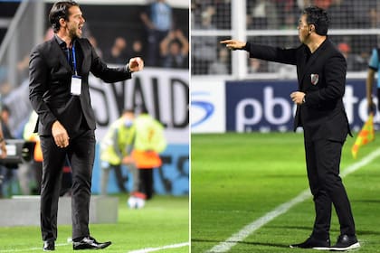 Fernando Gago nunca le pudo ganar a Marcelo Gallardo como entrenador