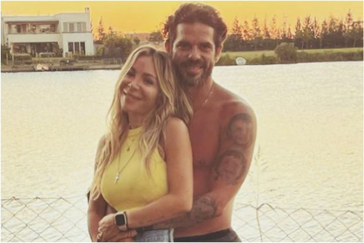 Fernando Gago y Verónica Laffite