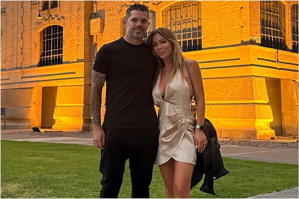 Fernando Gago y Verónica Laffitte, protagonistas de una escapada romántica a Mendoza