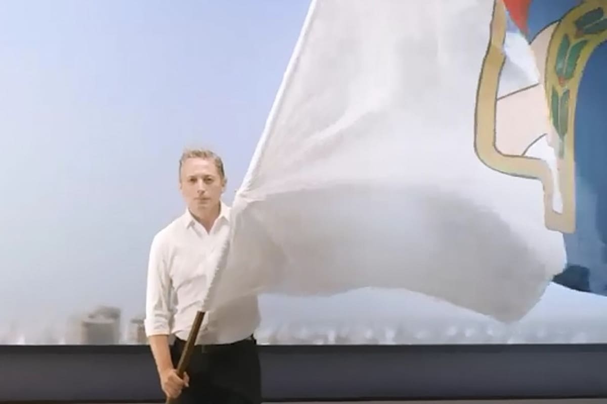 Fernando Gray, en el video con mensaje para Máximo Kirchner