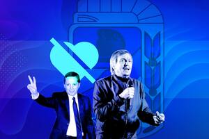 Fernando Gray y Máximo Kirchner