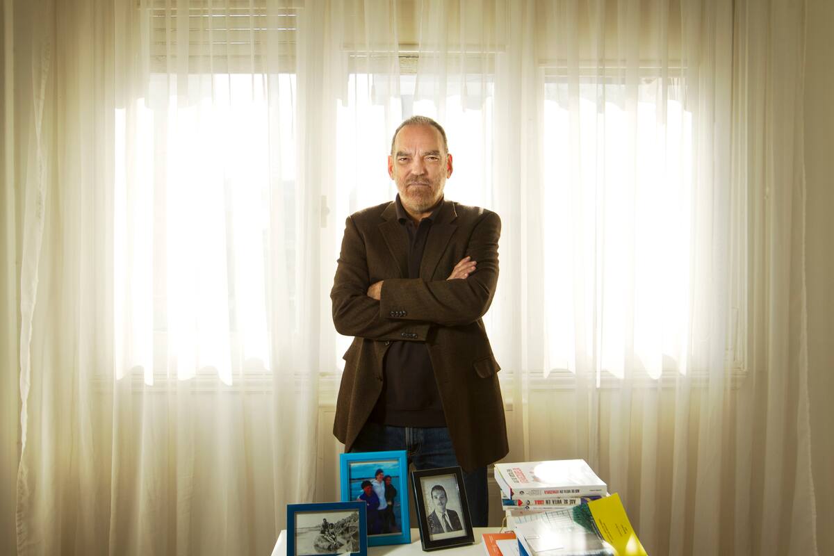 Fernando Iglesias; en su despacho de diputado en el Congreso Nacional