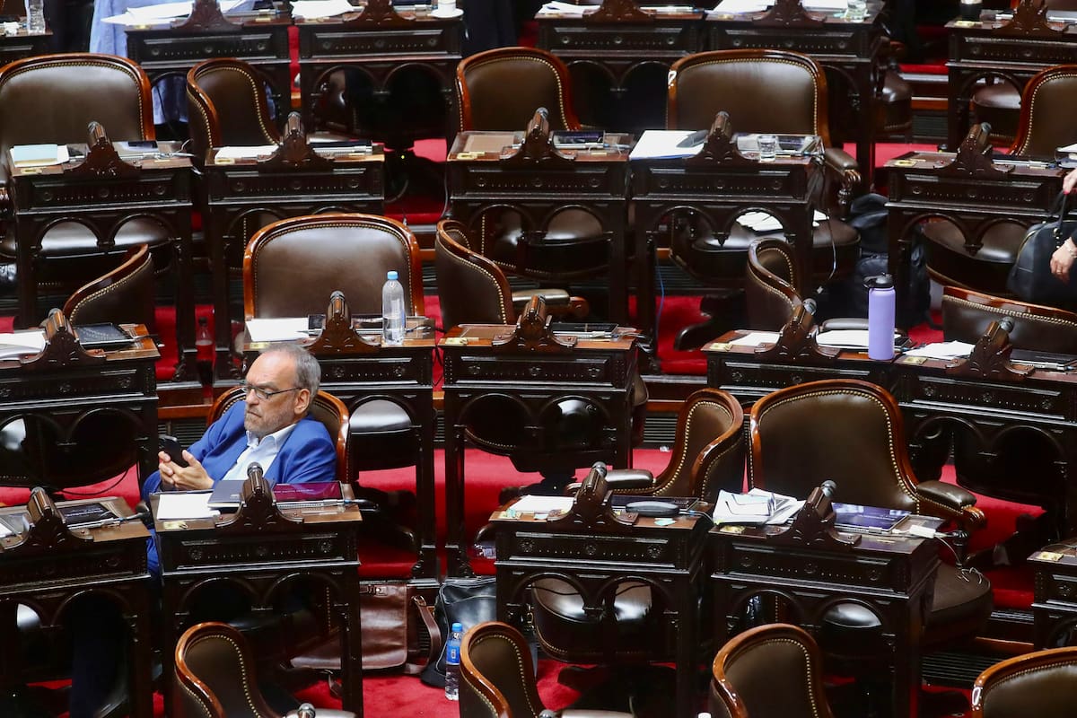 Fernando Iglesias prácticamente en soledad en la sesión de la Cámara de Diputados