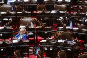 Fernando Iglesias prácticamente en soledad en la sesión de la Cámara de Diputados