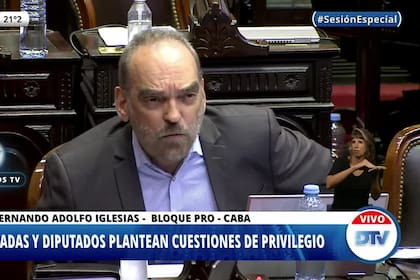 Fernando Iglesias responsabilizó al oficialismo por la demora en la constitución de las comisiones