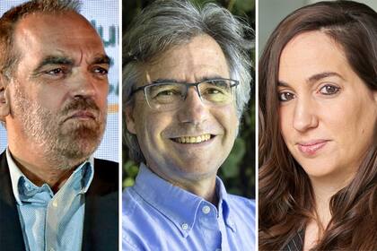 Fernando Iglesias, Roy Hora y Camila Perochena