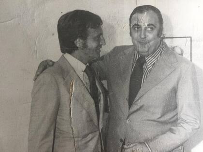 Fernando Marín con Juan Carlos Mesa, un ícono del humor familiar