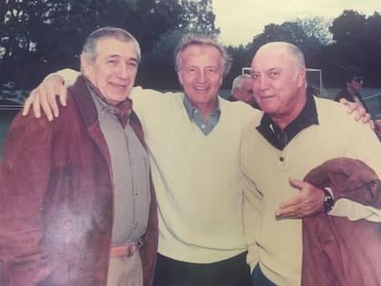 Fernando Marín con Tito Lectoure y Cacho Fontana, un encuentro cumbre entre grandes de la comunicación y el entretenimiento