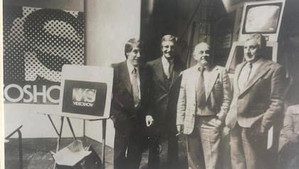 Fernando Marín en el set del programa que lo confirmó como un hacedor de sucesos televisivos que marcaban nuevos modos de entender el periodismo